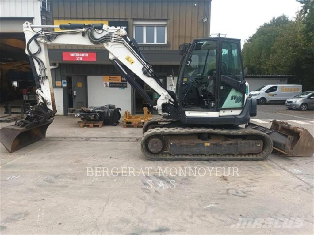 Yanmar SV100 Lánctalpas kotrók