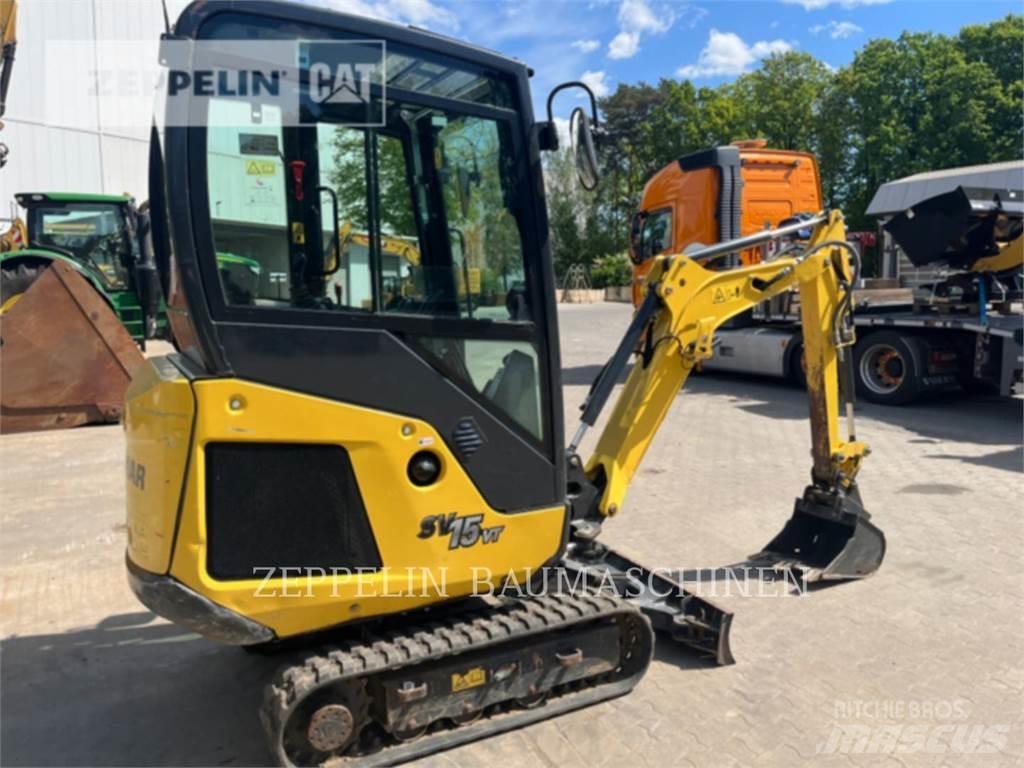 Yanmar SV15 Lánctalpas kotrók