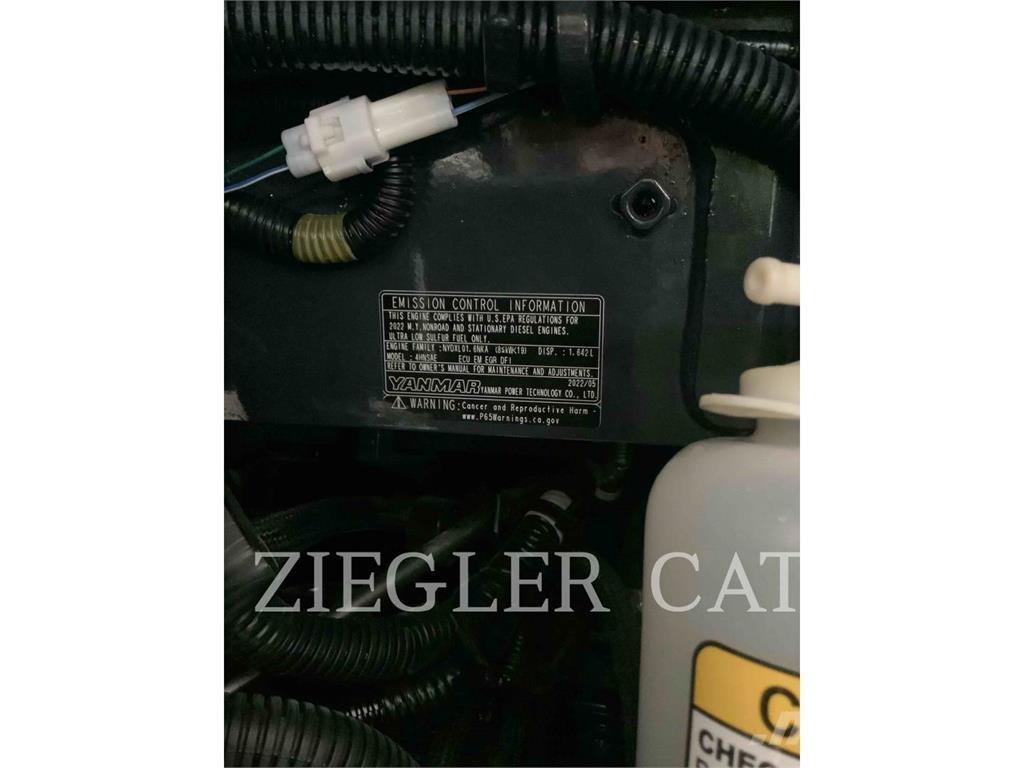 Yanmar VIO35 Lánctalpas kotrók