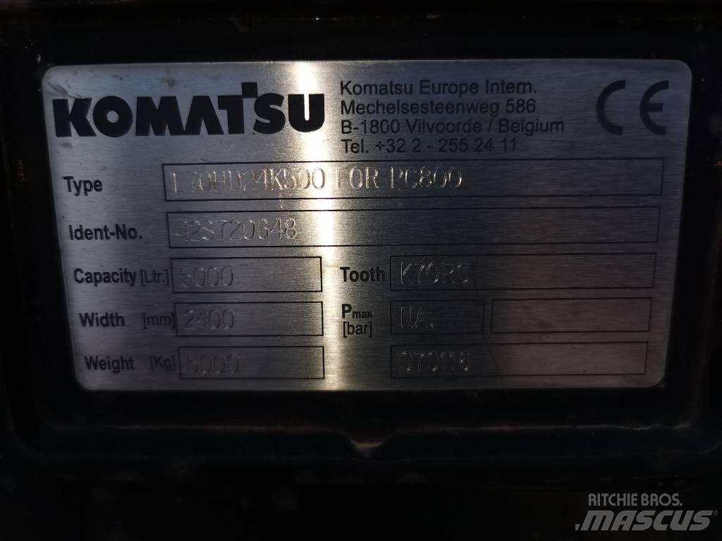 KOMATSU PC800 / PC750 Kanalak