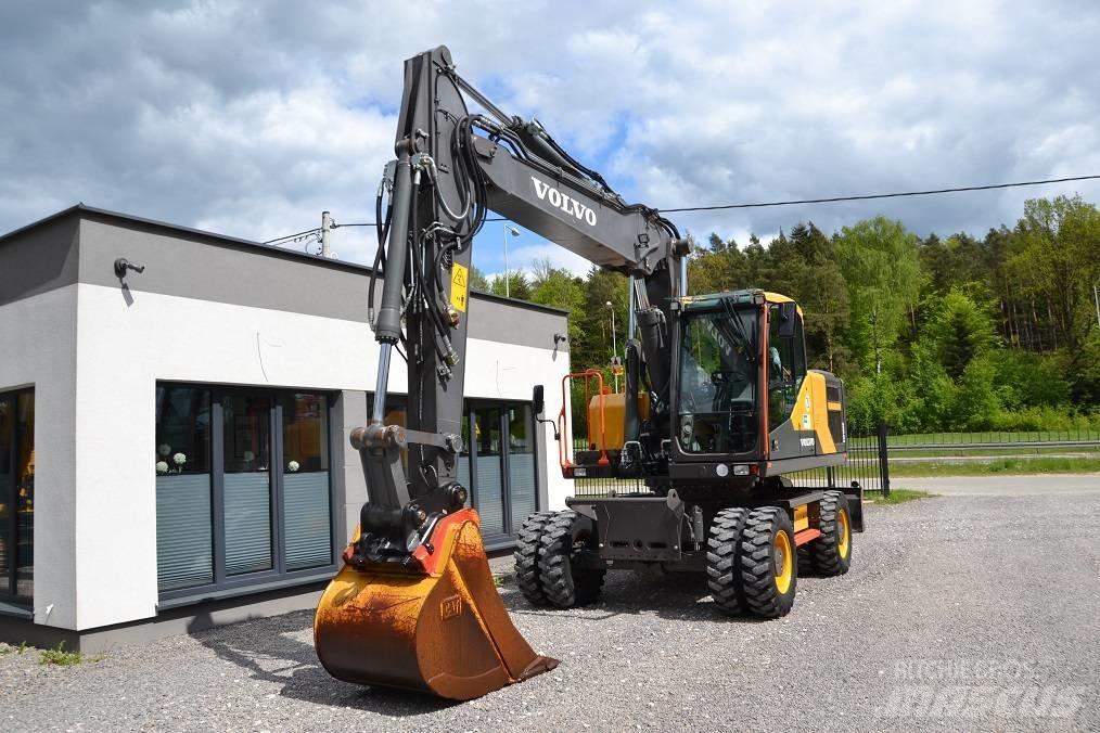 Volvo EW 180 E Gumikerekes kotrók