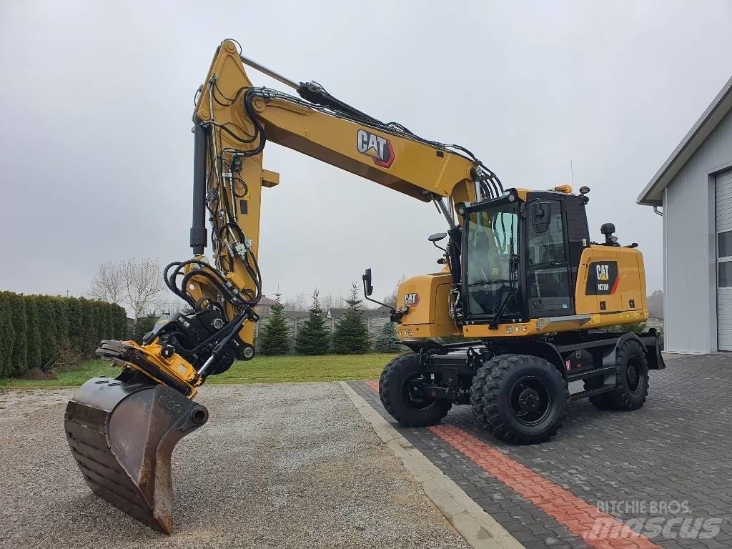 CAT M 318 F Gumikerekes kotrók