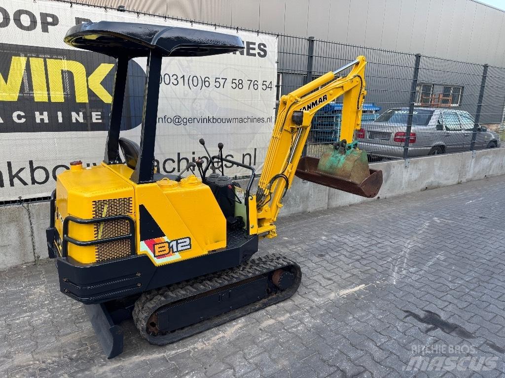 Yanmar B12 Mini kotrók < 7t