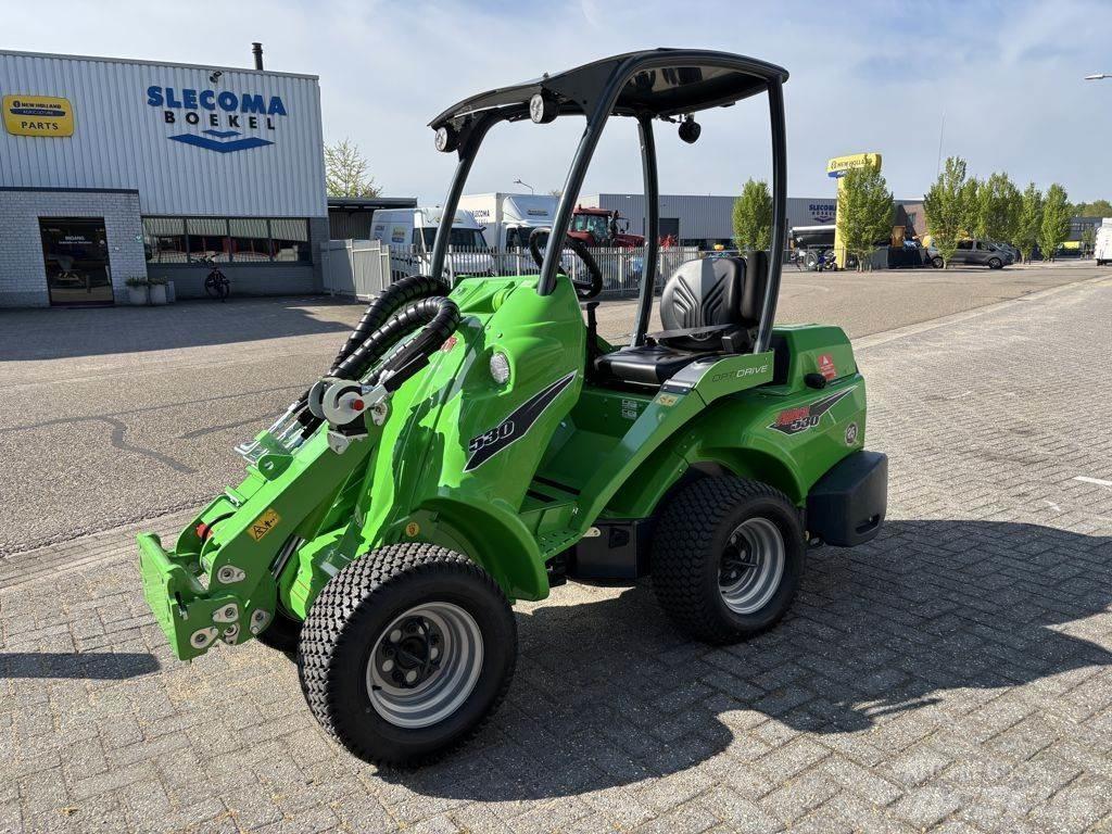 Avant 530 TDL Gumikerekes homlokrakodók