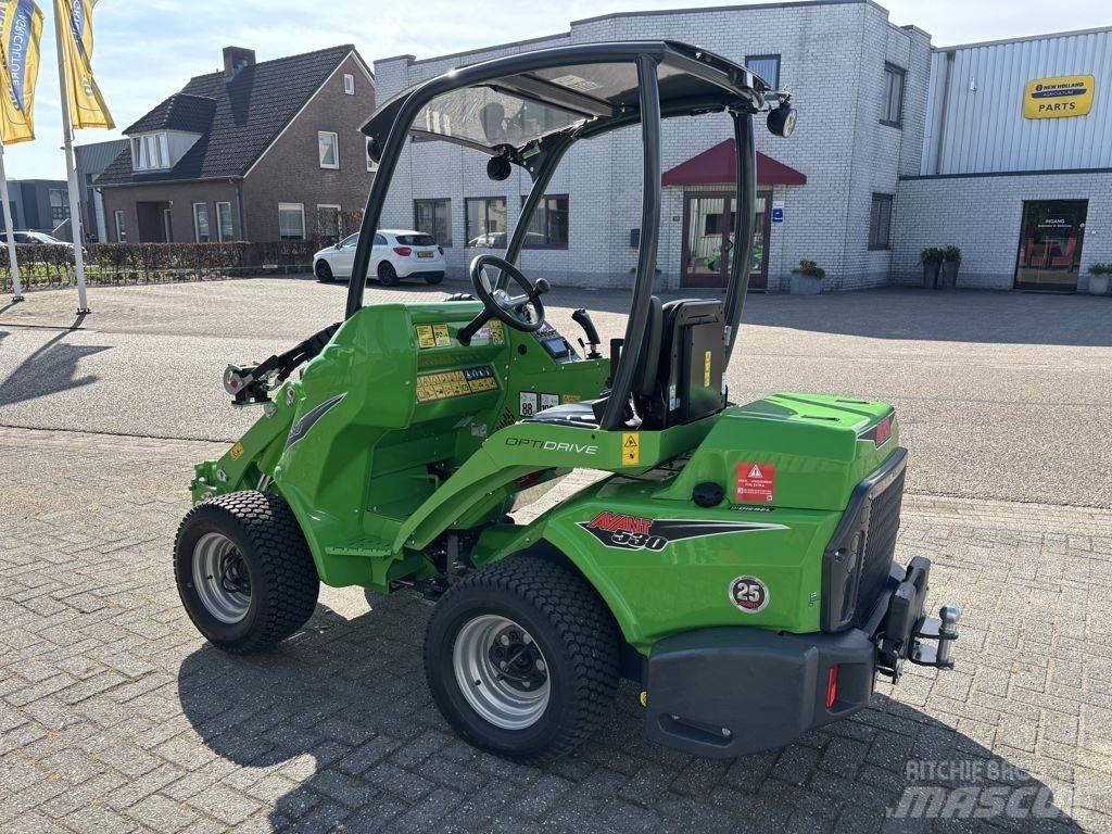 Avant 530 TDL Gumikerekes homlokrakodók