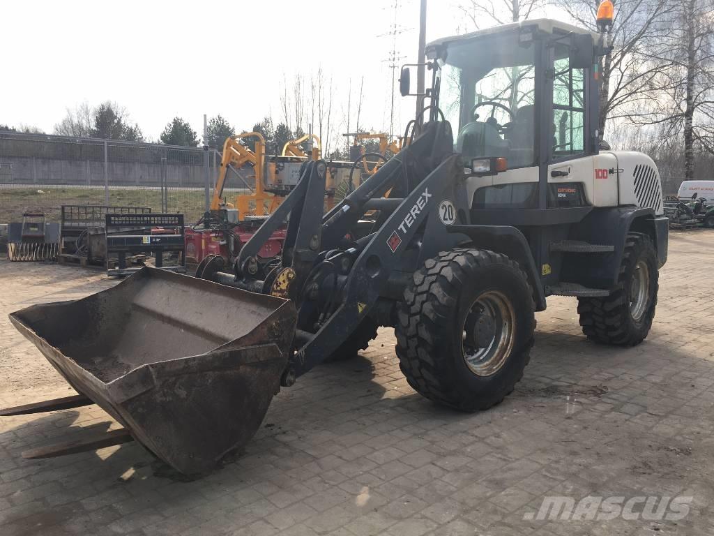 Terex TL 100 Gumikerekes homlokrakodók