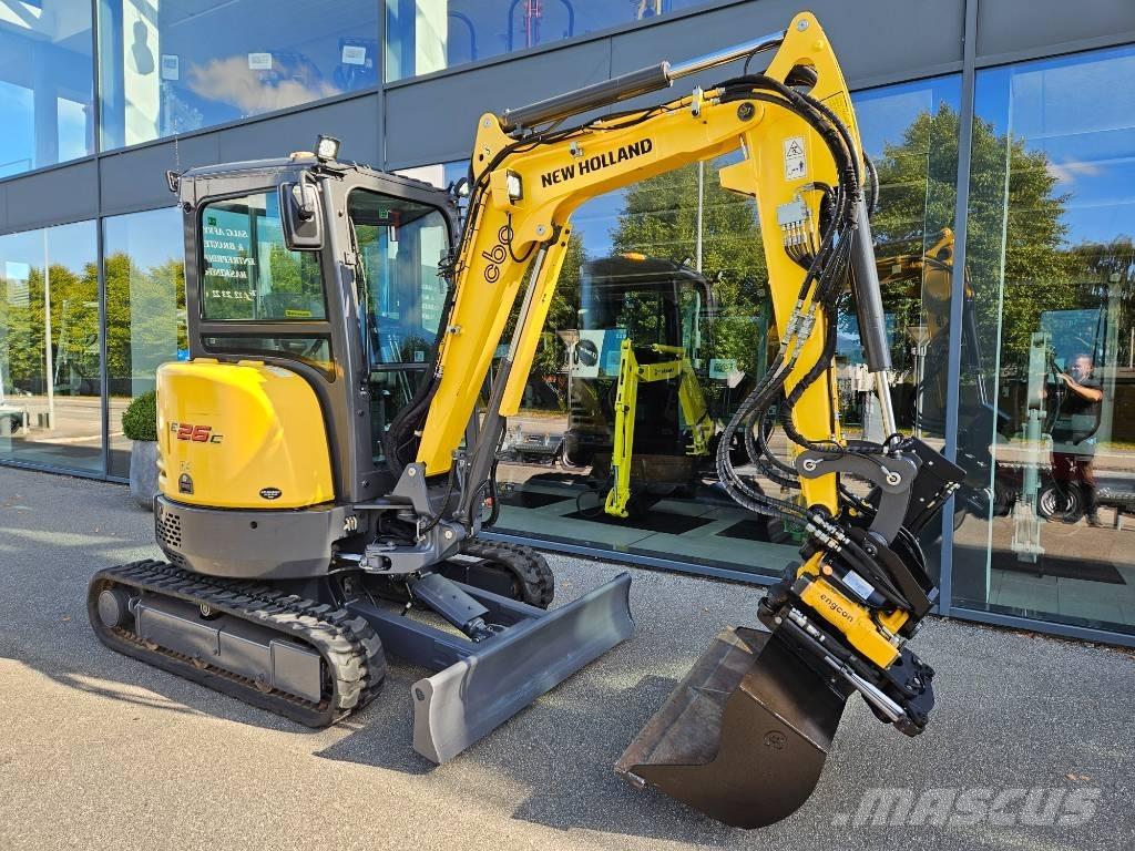 New Holland E 26 C Mini kotrók < 7t
