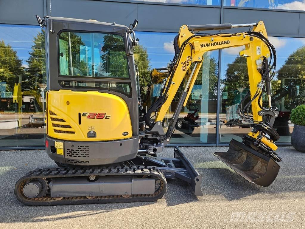 New Holland E 26 C Mini kotrók < 7t