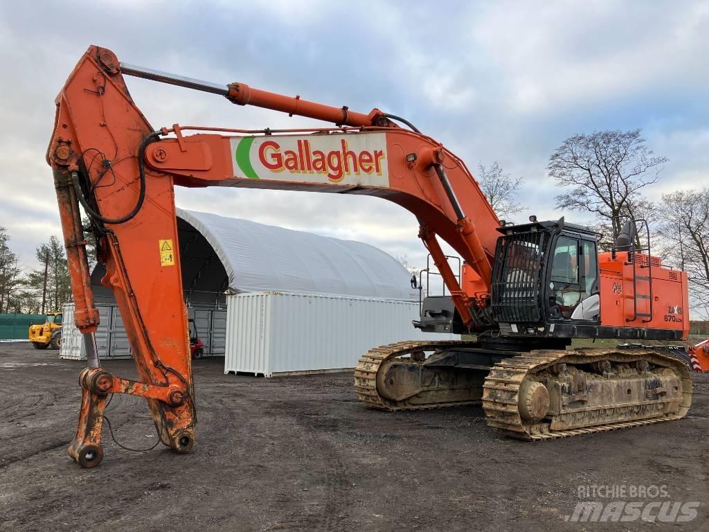 Hitachi ZX670LCH-5B Lánctalpas kotrók