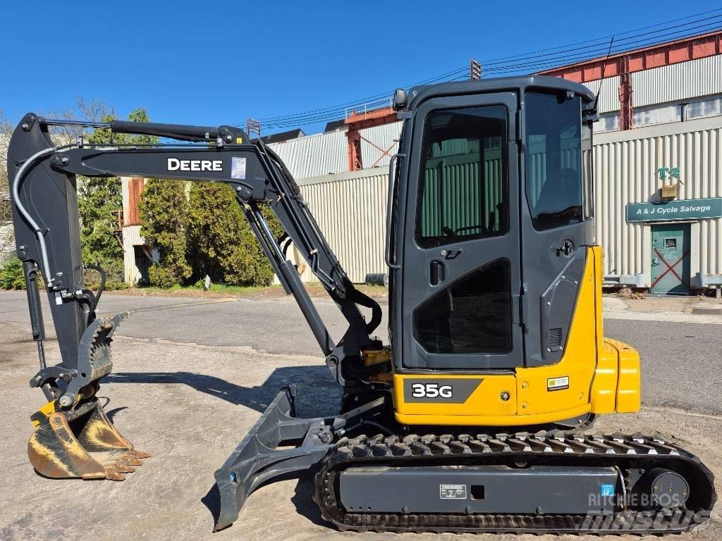 John Deere 35 G Lánctalpas kotrók