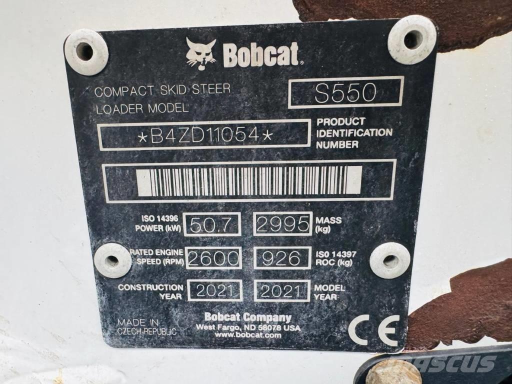 Bobcat S 550 Kompaktrakodók