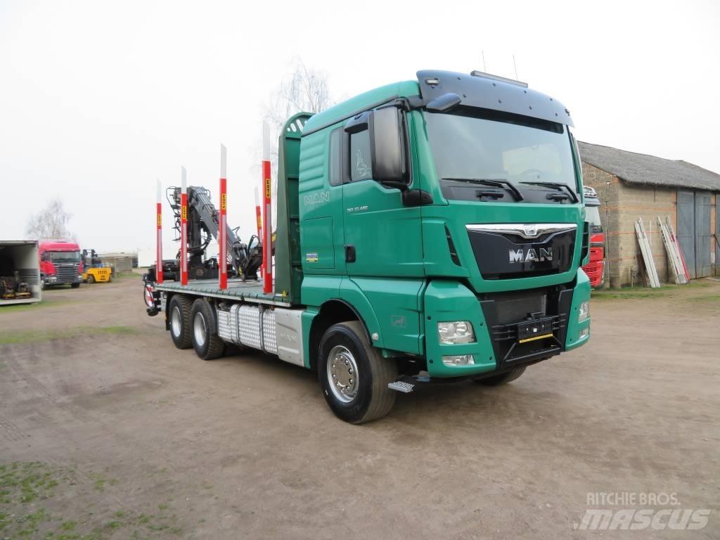 MAN TGX 33.480 Rönkszállító teherautók