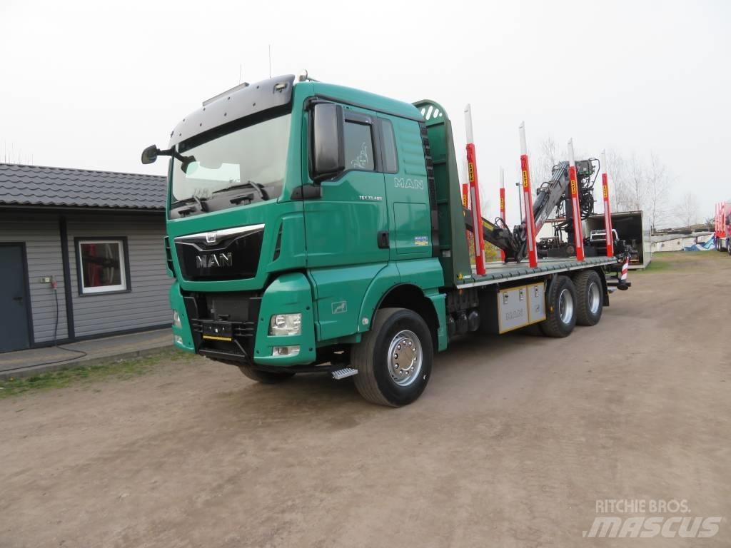 MAN TGX 33.480 Rönkszállító teherautók