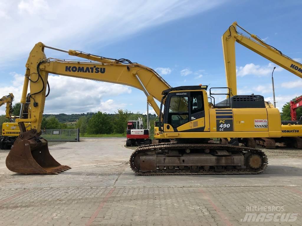Komatsu PC490LC-10 Lánctalpas kotrók