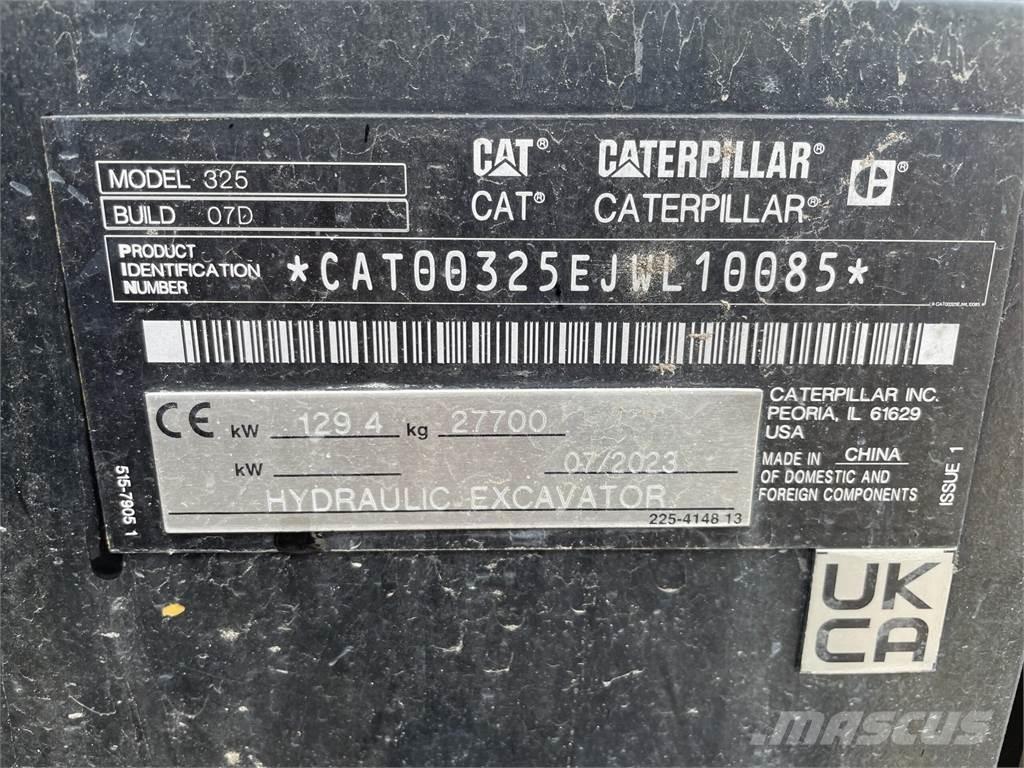 CAT 325 Lánctalpas kotrók