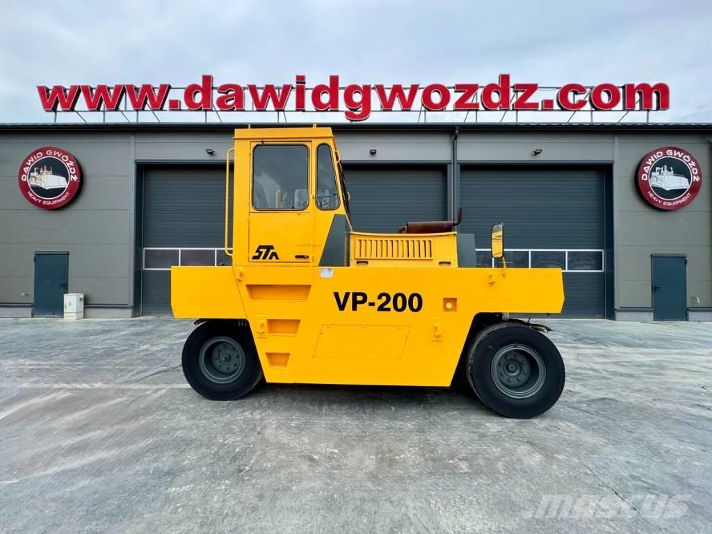 Stavostroj VP200 Pneumatikus kerekes hengerek