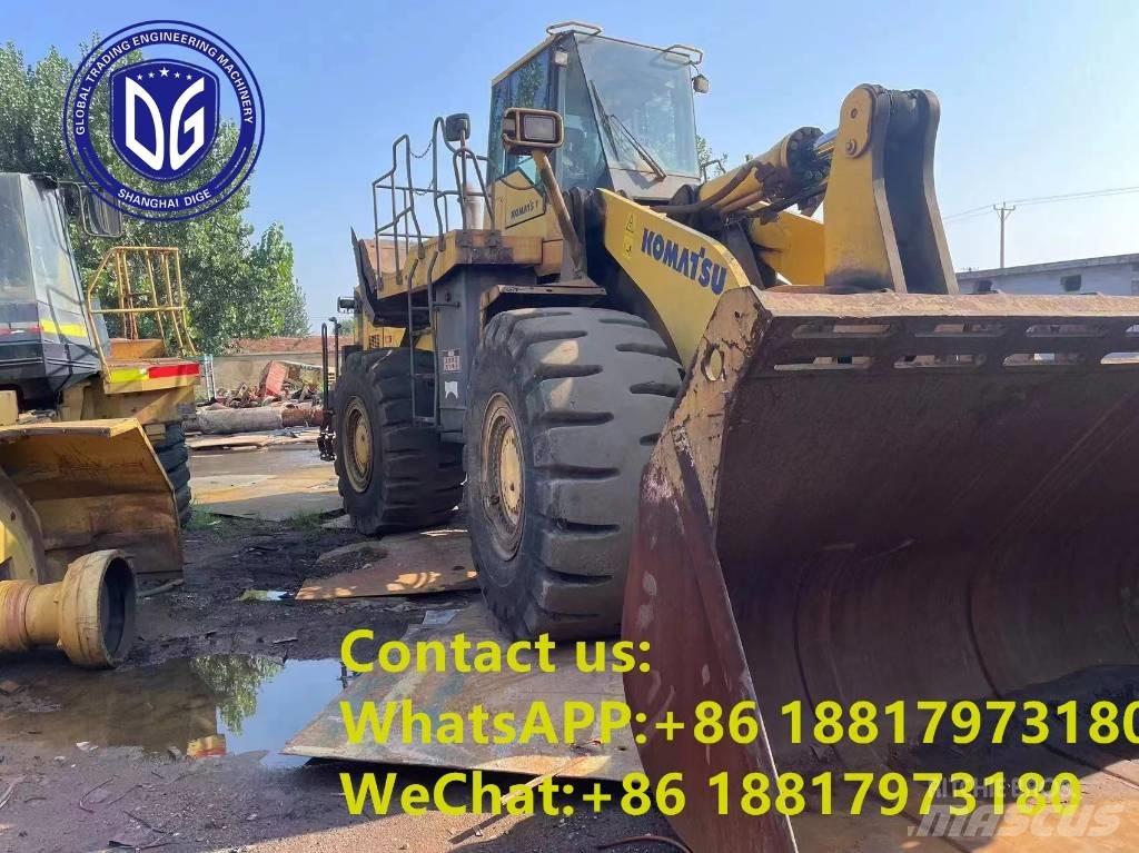 Komatsu WA 600-6 Gumikerekes homlokrakodók