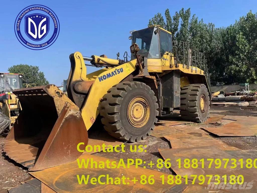 Komatsu WA 600-6 Gumikerekes homlokrakodók