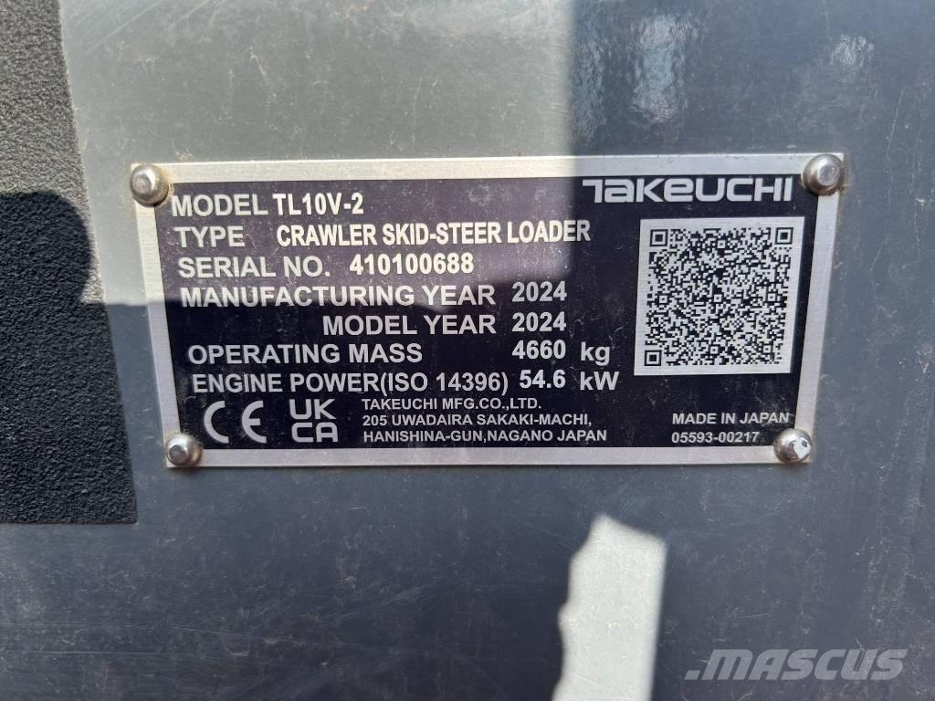 Takeuchi TL 10 V2 Lánctalpas homlokrakodók