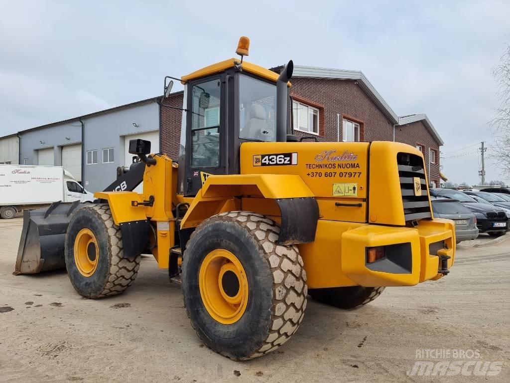 JCB 436 Z Gumikerekes homlokrakodók