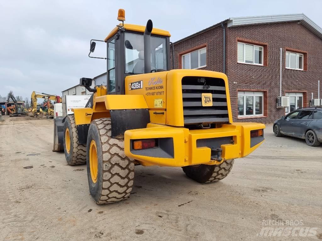 JCB 436 Z Gumikerekes homlokrakodók