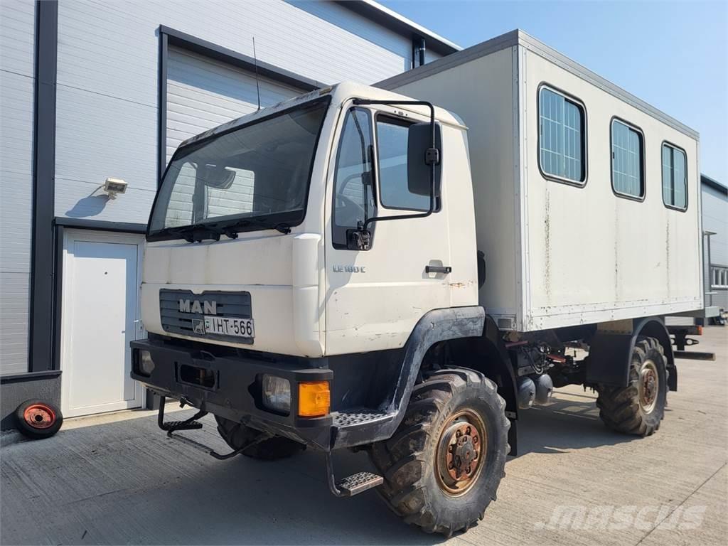 MAN 10.185LAEC 4X4 Dobozos teherautók