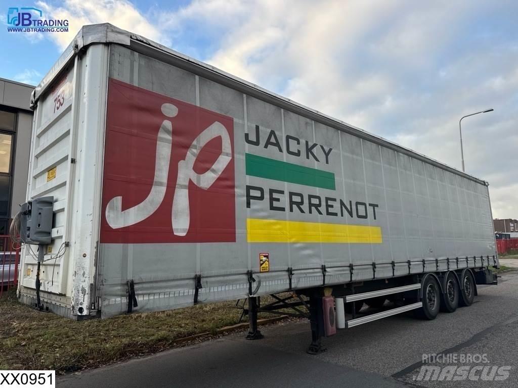 Fruehauf Tautliner Elhúzható ponyvás félpótkocsik