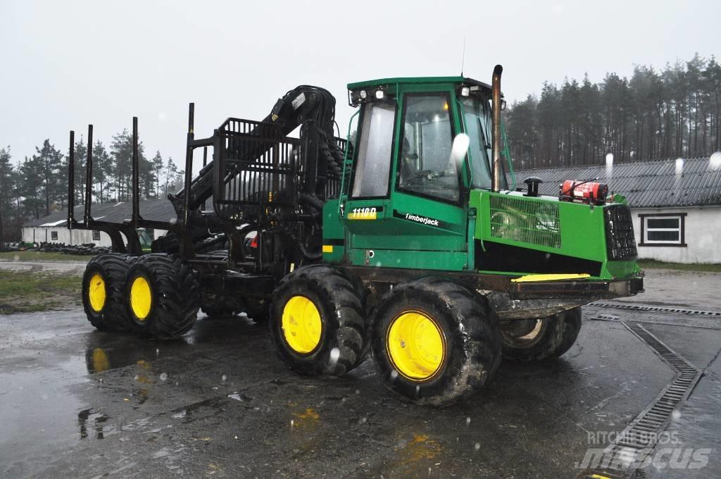 Timberjack 1110C Kihordók