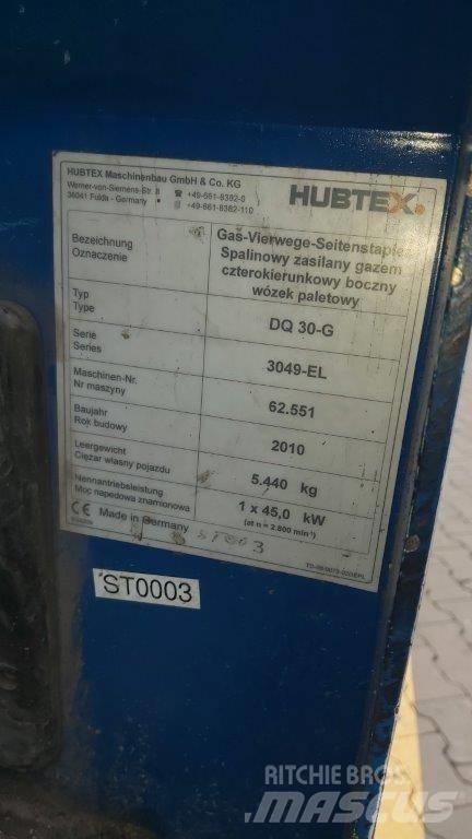 Hubtex DQ 30 G Oldalvillás targonca