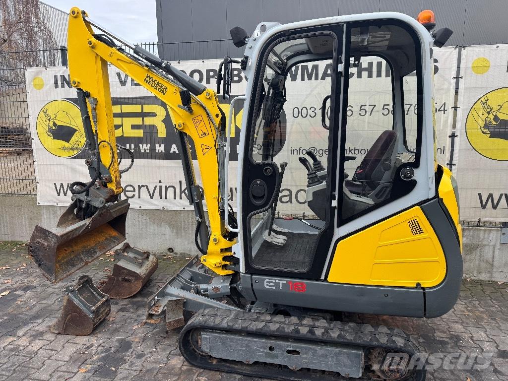 Wacker Neuson ET 18 Mini kotrók < 7t