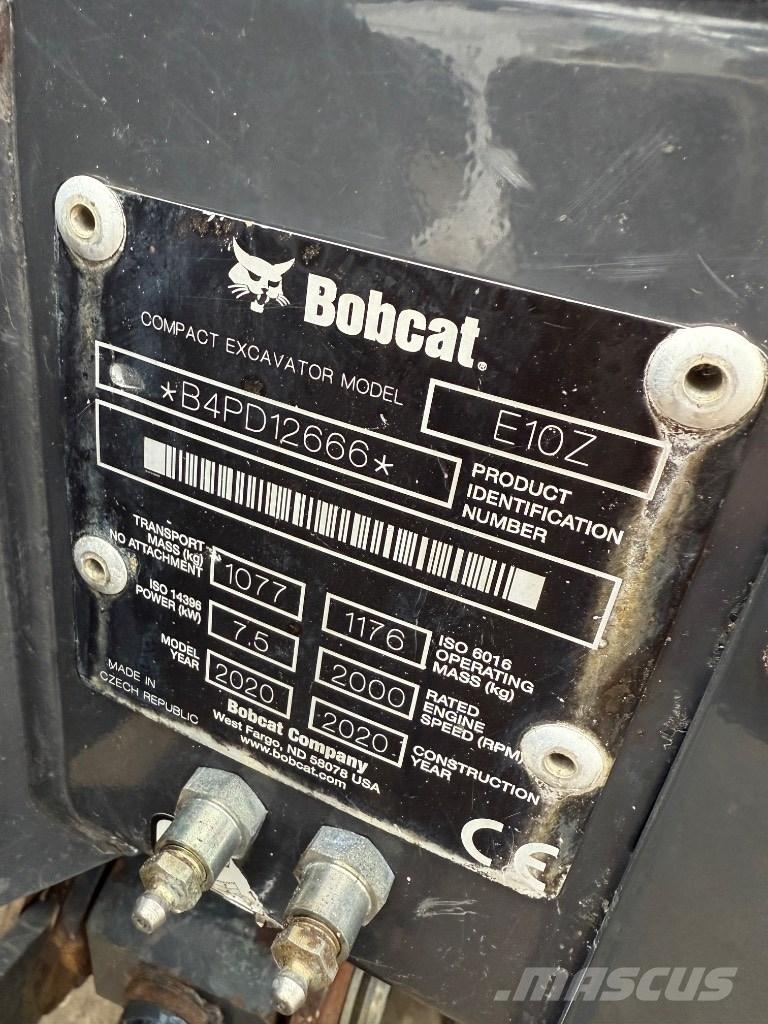 Bobcat E 10z Mini kotrók < 7t