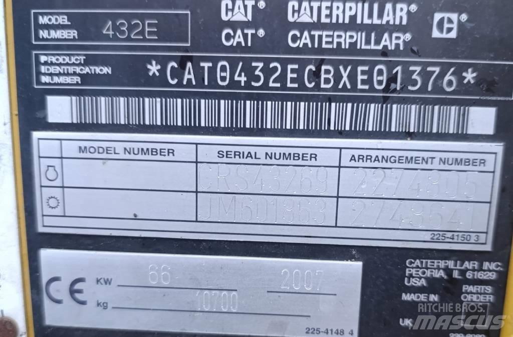 CAT 432 E 4x4 Kotrórakodók