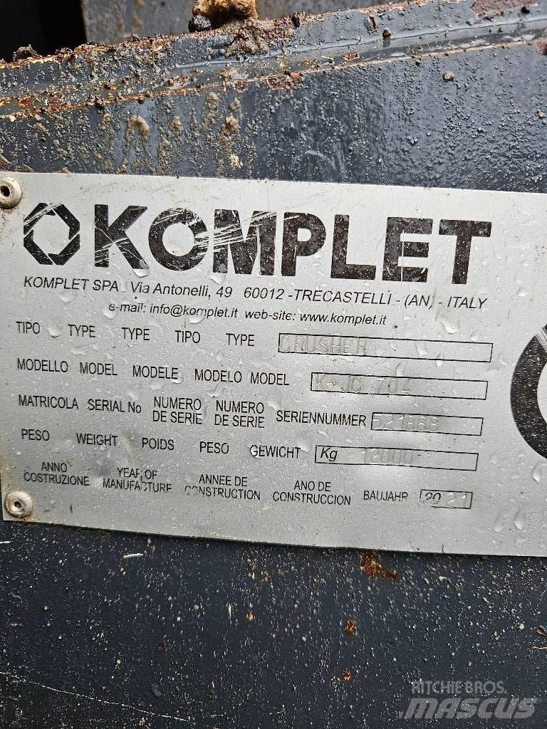 Komplet K-JC 704 Mobil törőgépek