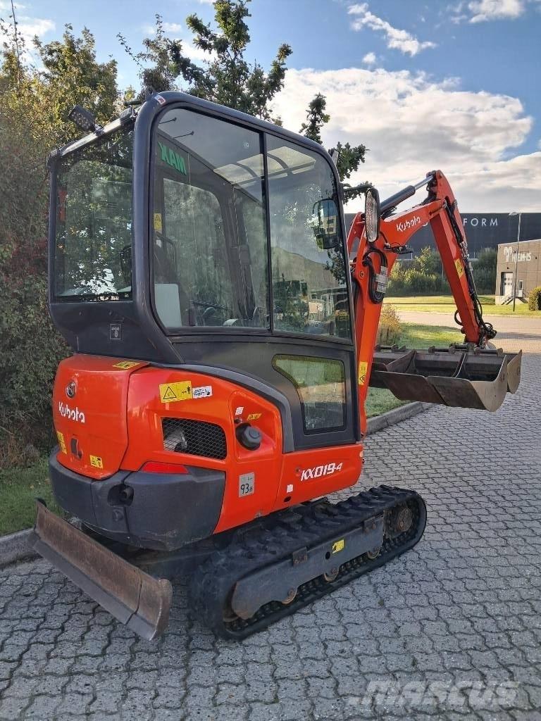 Kubota KX019-4 Mini kotrók < 7t
