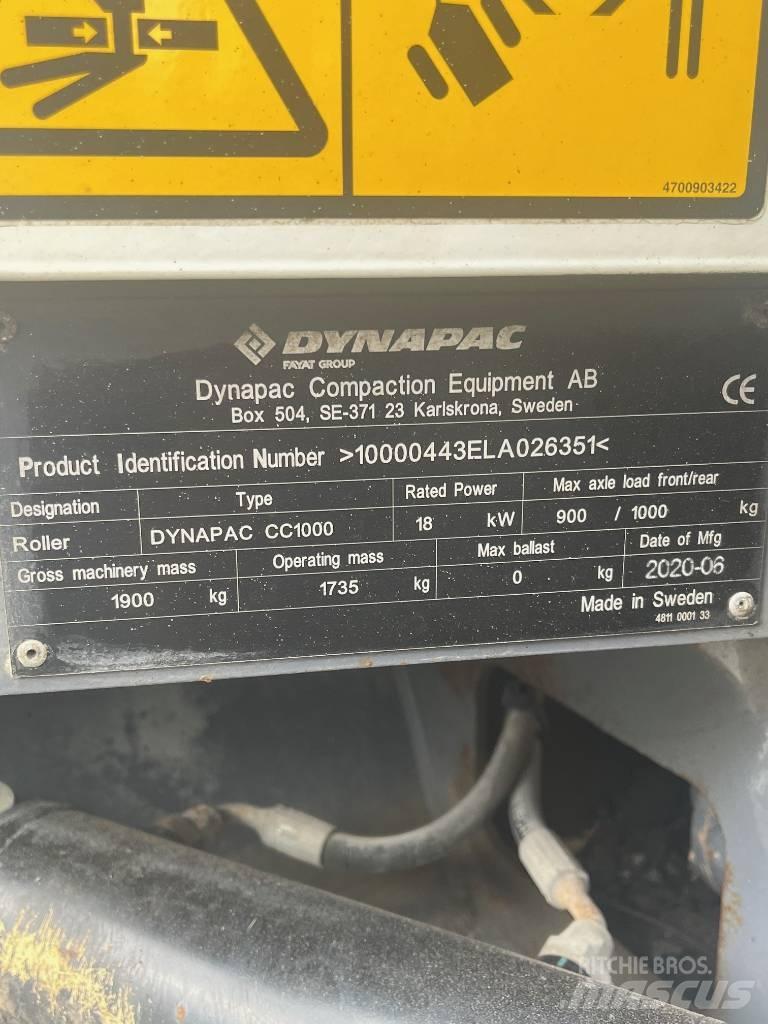 Dynapac CC 1000 Ikerdobos hengerek