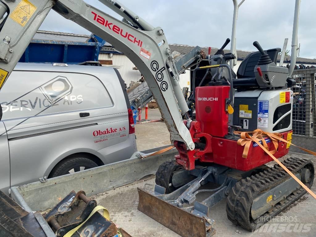 Takeuchi TB 210 Mini kotrók < 7t