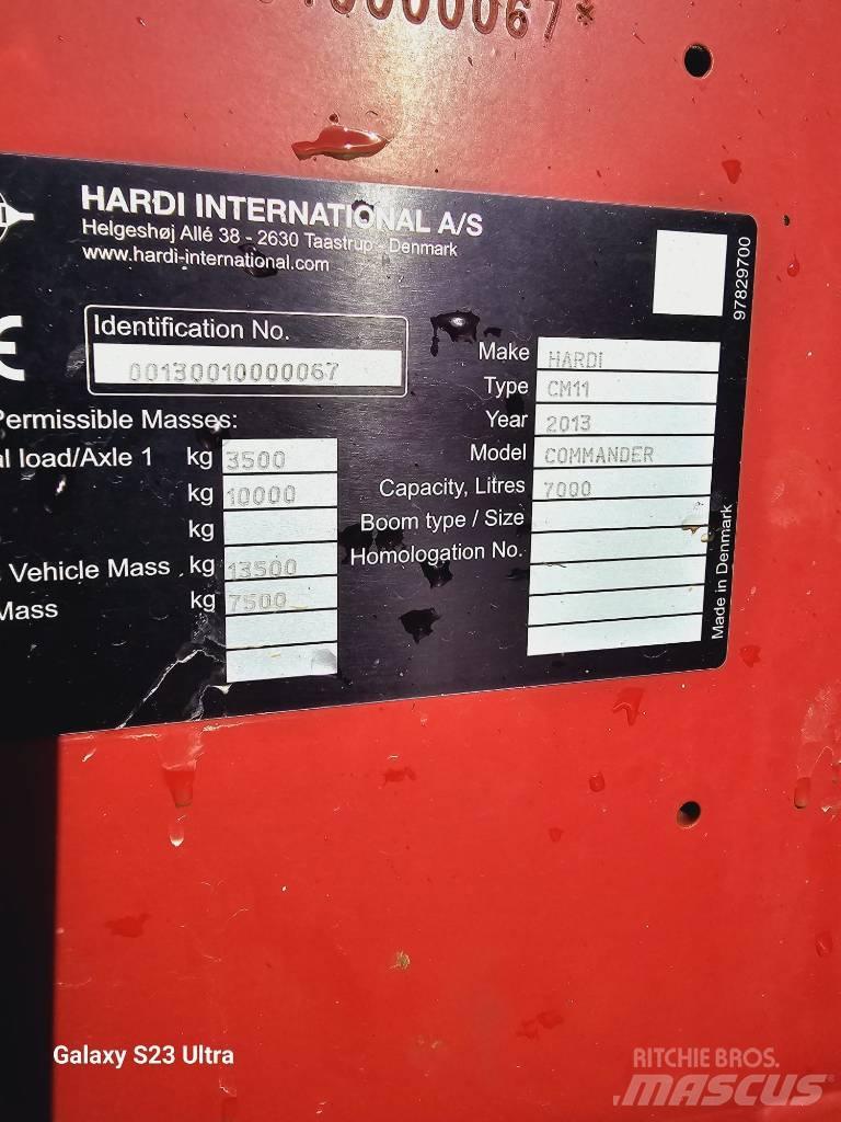 Hardi Commander 7000 Vontatott trágyaszórók