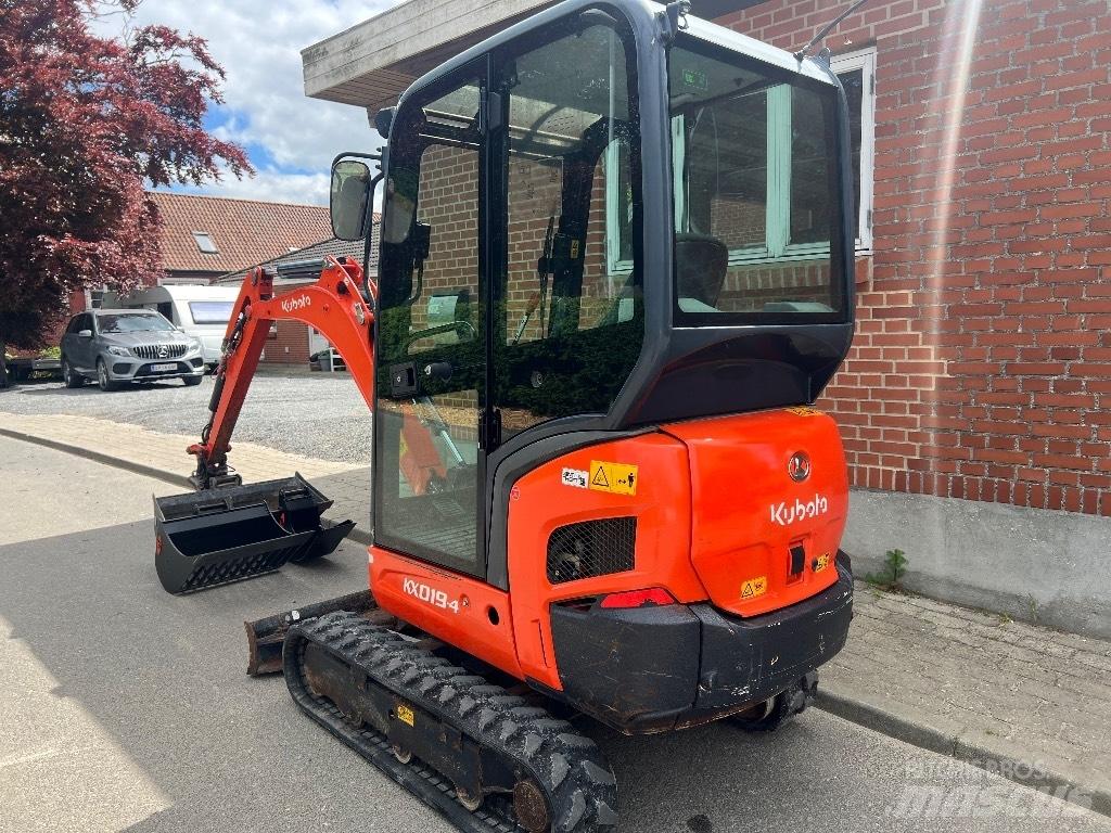 Kubota KX 019-4 Mini kotrók < 7t