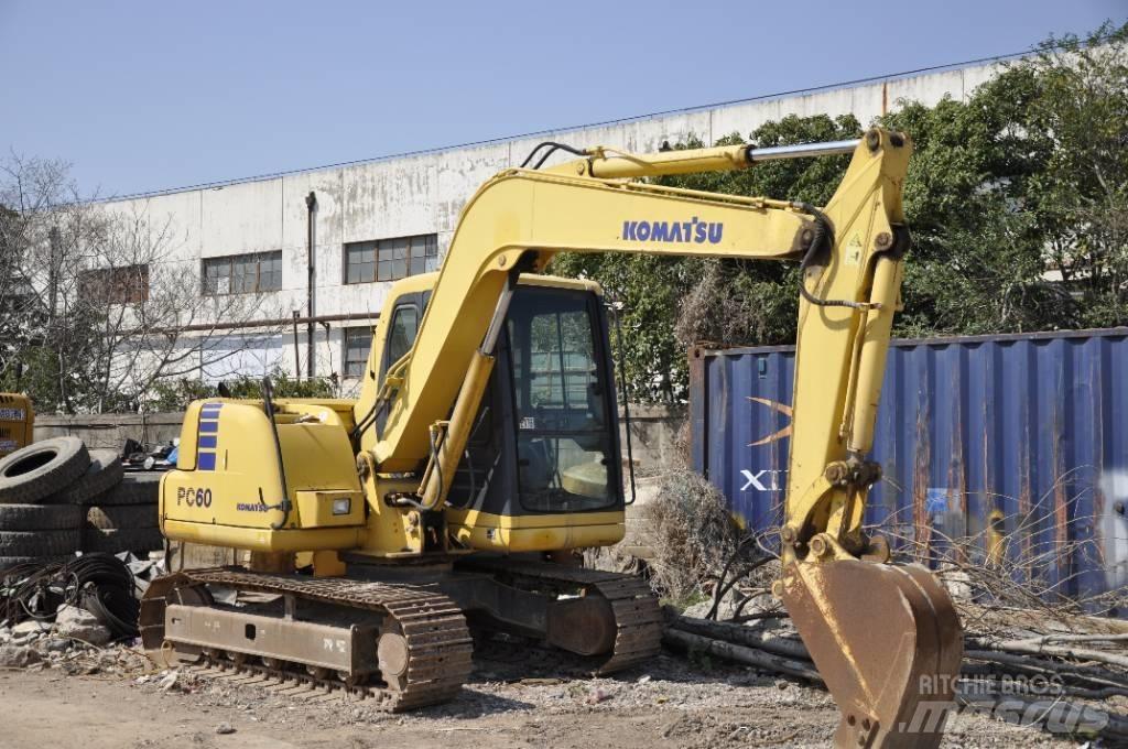 Komatsu PC 60 Lánctalpas kotrók