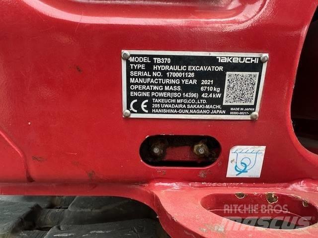Takeuchi TB 370 Közepes (midi) kotrók 7 t - 12 t