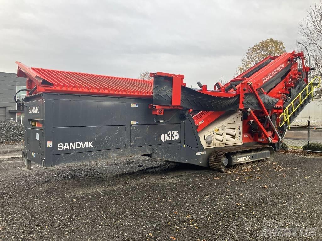 Sandvik QA 335 Osztályozó berendezések
