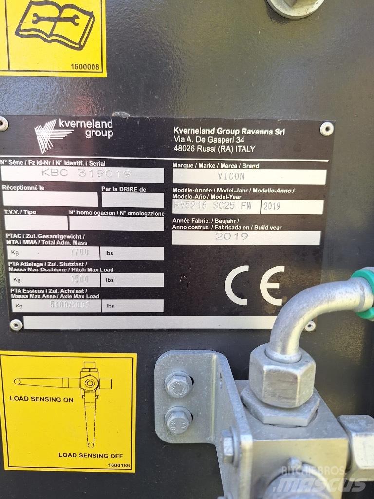 Vicon RV5216 Körbálázók