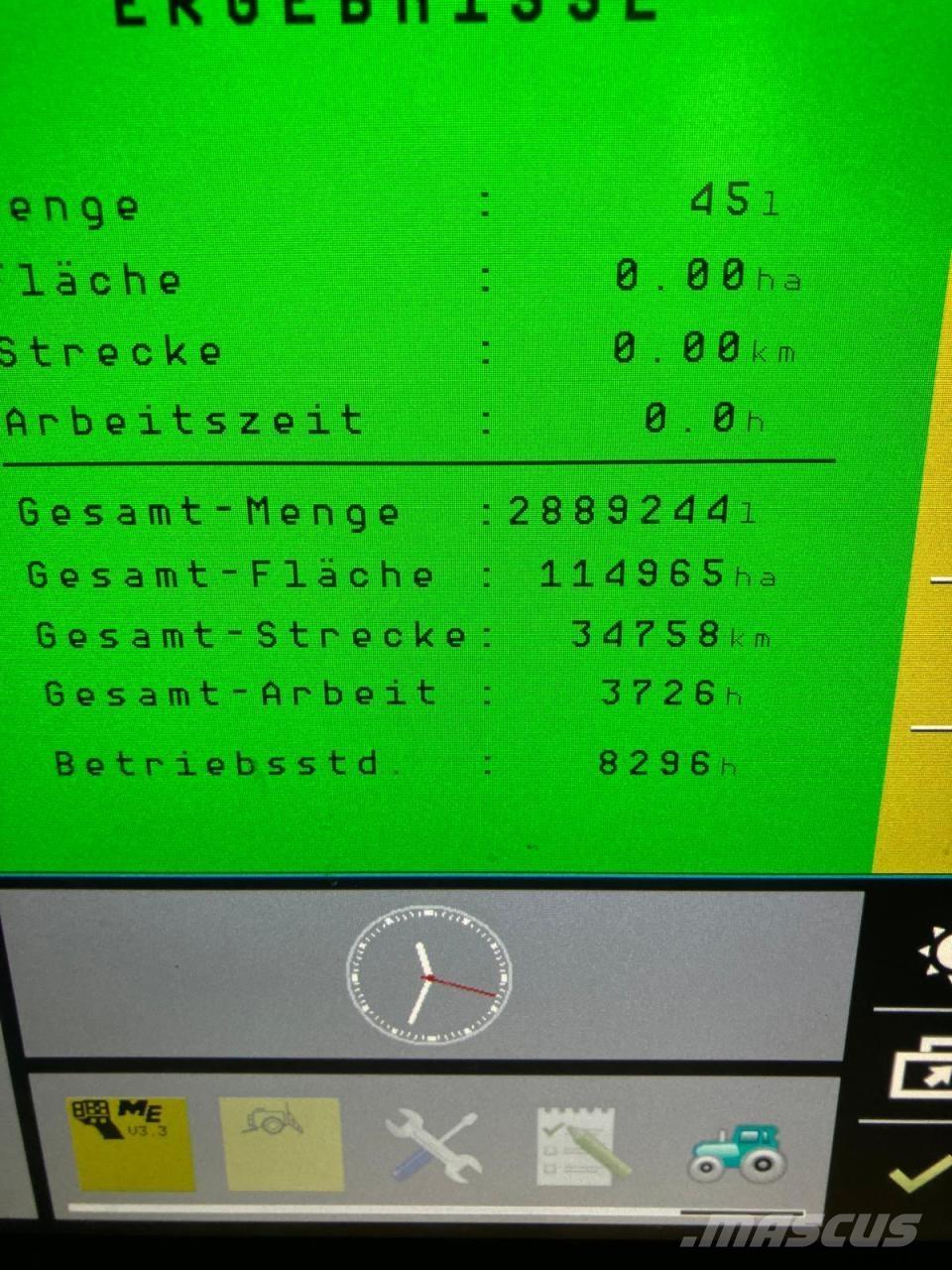 Dammann DT 2500H Vontatott trágyaszórók