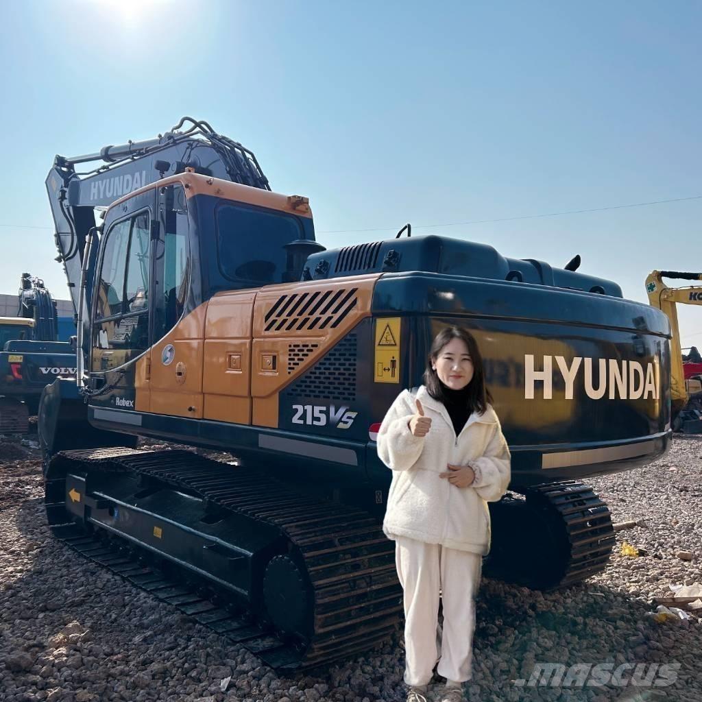 Hyundai 215 Lánctalpas kotrók
