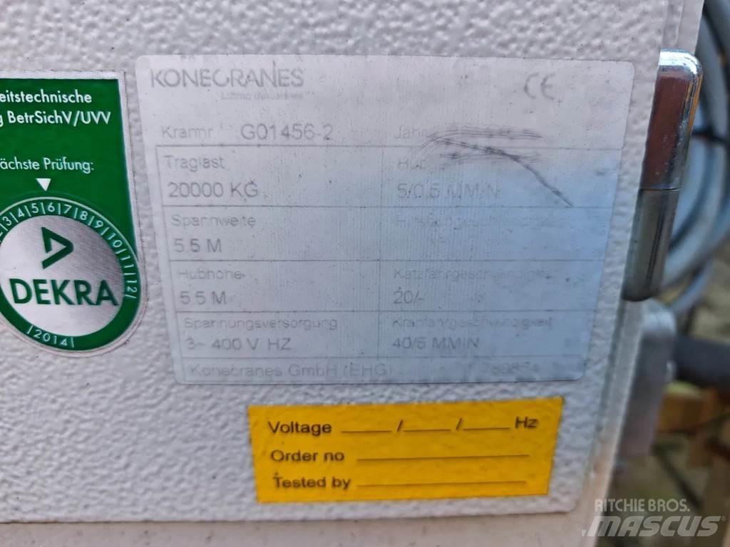 Konecranes 20 Ton Futó daruk