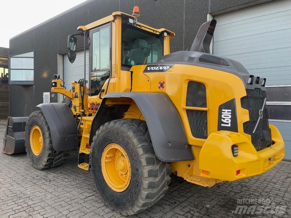 Volvo L60H Gumikerekes homlokrakodók