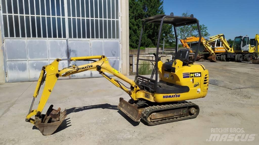 Komatsu PC 12 R-8 Mini kotrók < 7t
