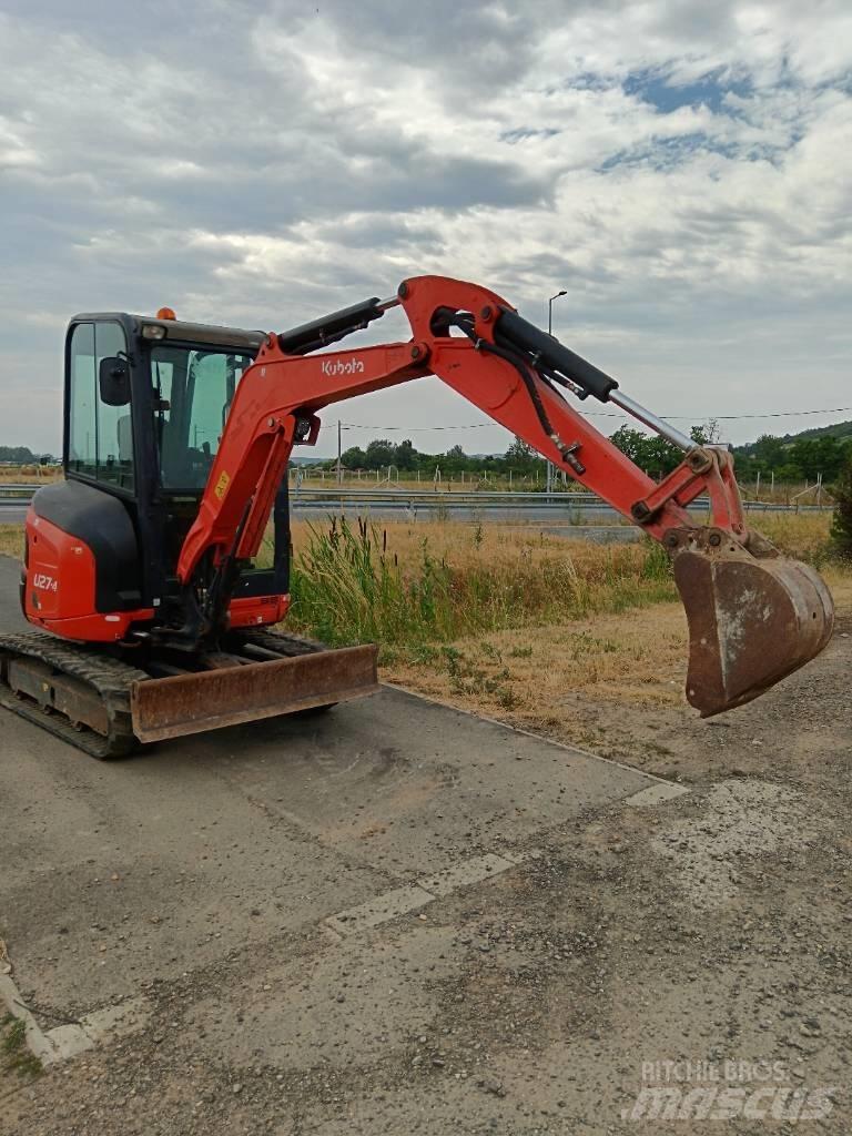 Kubota U 27-4 Mini kotrók < 7t