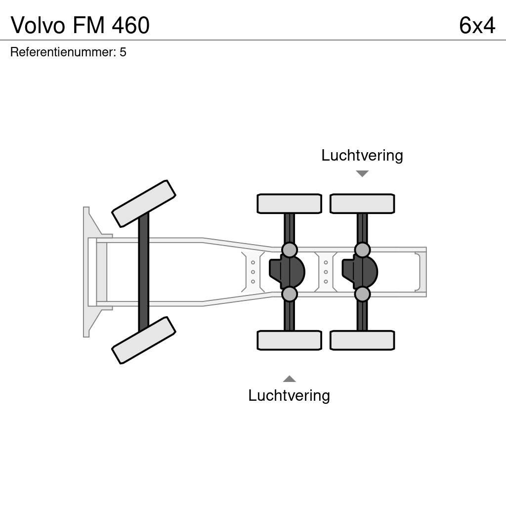 Volvo FM 460 Nyergesvontatók