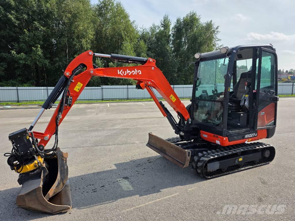 Kubota KX 027-4 Mini kotrók < 7t
